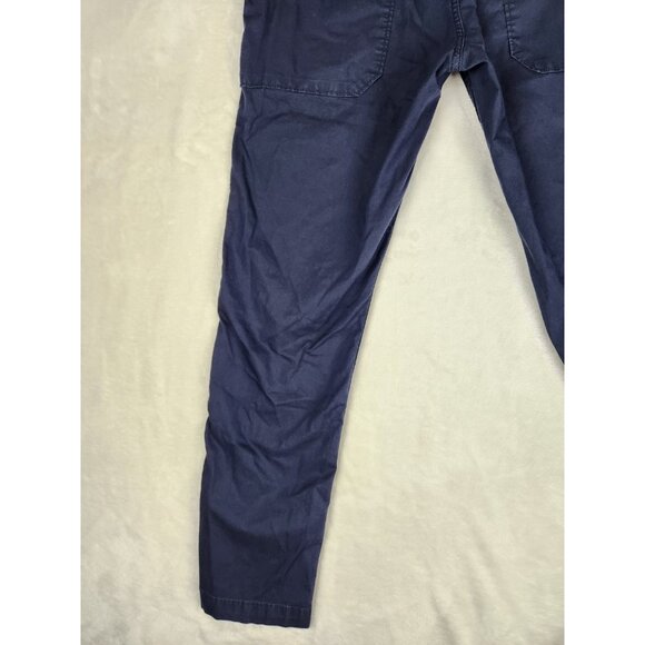 Levi Strauss Mens Pants 29x32 Blue Chino Skinny Flap Pockets Flat Front - Picture 8 of 16